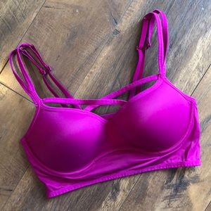 VS PINK Cross Front Bralette